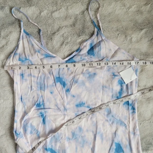 In Bloom By Jonquil Tie-dye Midi Nightgown L NWOT - Picture 6 of 7